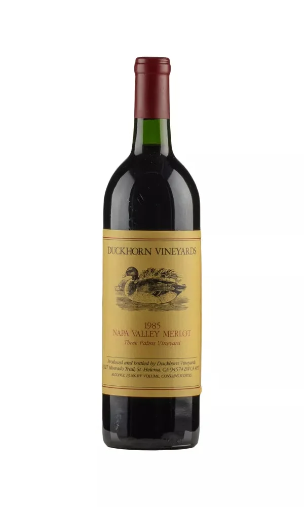 1985 | Duckhorn Vineyards | Three Palms Vineyard Merlot - Wine