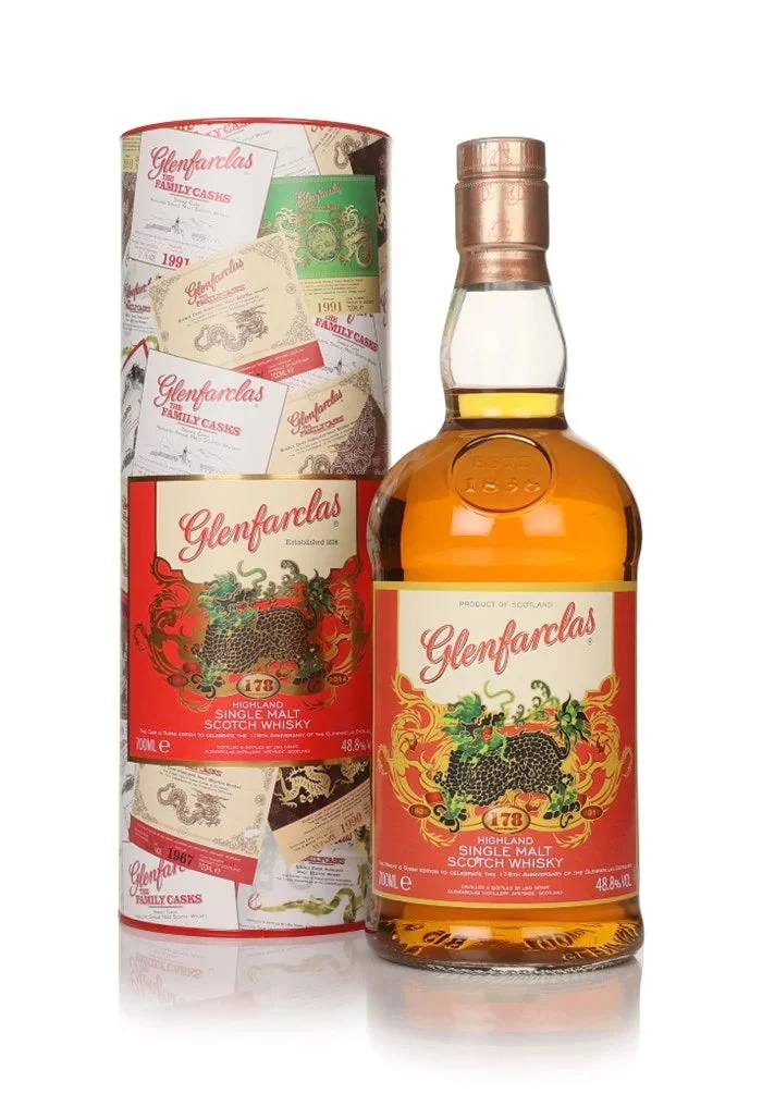 Glenfarclas 178th Anniversary Taiwan Edition Single Malt Scotch Whisky | 700ML - Whiskey