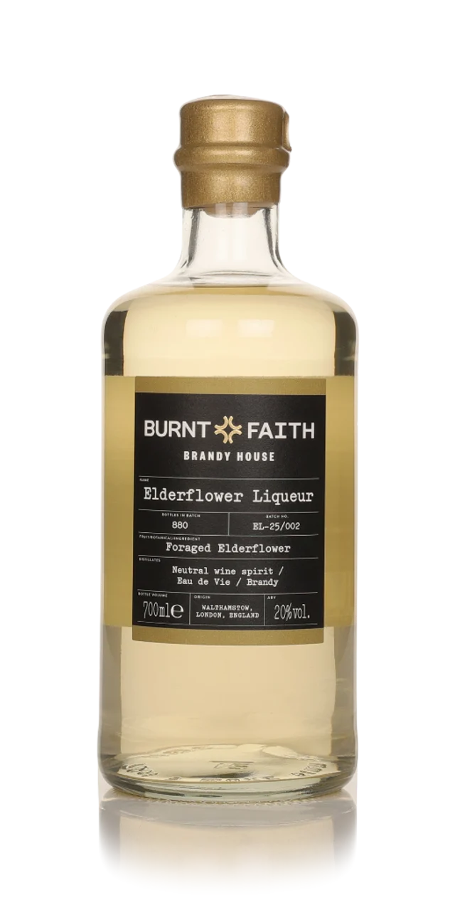 Burnt Faith Elderflower Liqueur | 700ML