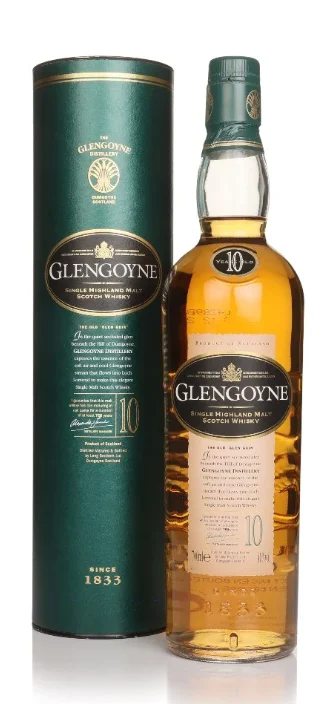 Glengoyne 10 Year Old Pre 2006 Single Malt Scotch Whisky | 700ML - Whiskey