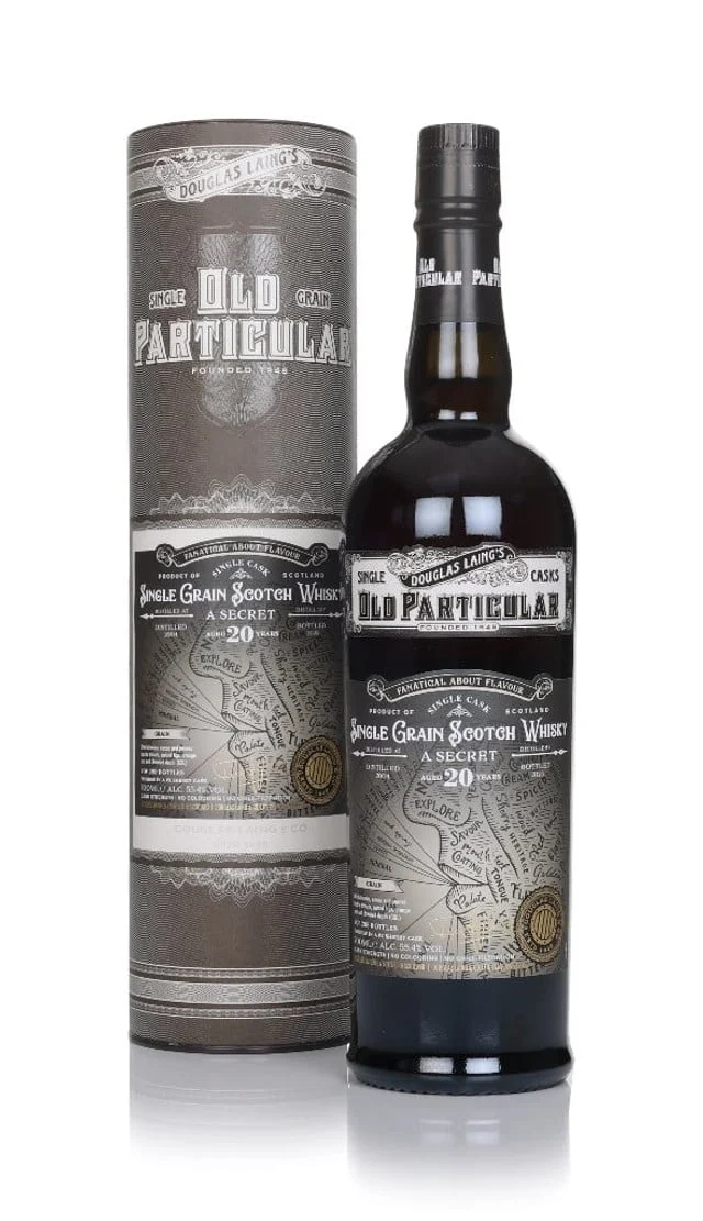 Secret Grain 20 Year Old 2004 Fanatical About Flavour Cask Strength - Old Particular (Douglas Laing) Single Grain Scotch Whisky | 700ML