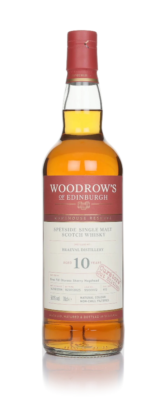 Braeval 10 Year Old 2014 - Woodrow's of Edinburgh Single Malt Scotch Whisky | 700ML