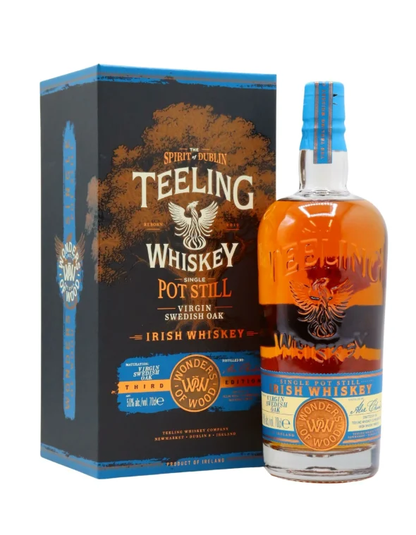 Teeling Wonders Of Wood Vol 3 Virgin Swedish Oak Irish Whiskey | 700ML
