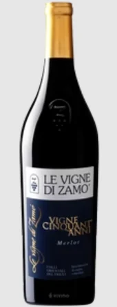 2015 | Le Vigne di Zamo | Vigne Cinquant'anni Merlot - Wine