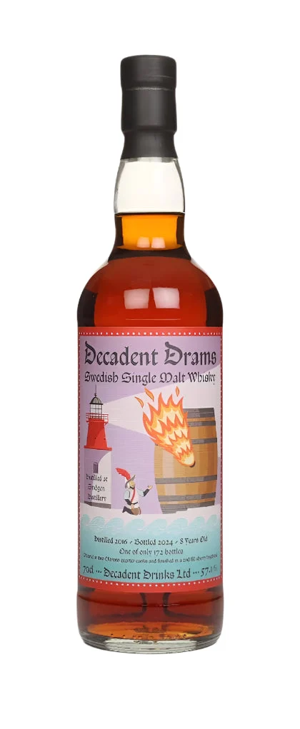Smogen 8 Year Old 2016 - Decadent Drams (Decadent Drinks) Swedish Single Malt Whisky | 700ML