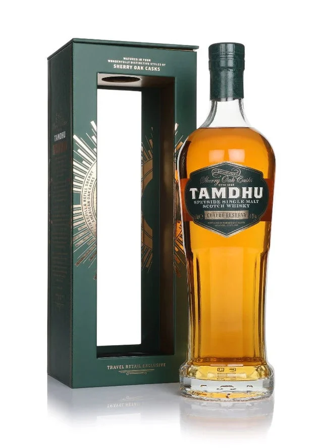 Tamdhu Cuatro Reserva Sherry Oak Cask Single Malt Scotch Whisky | 700ML - Whiskey