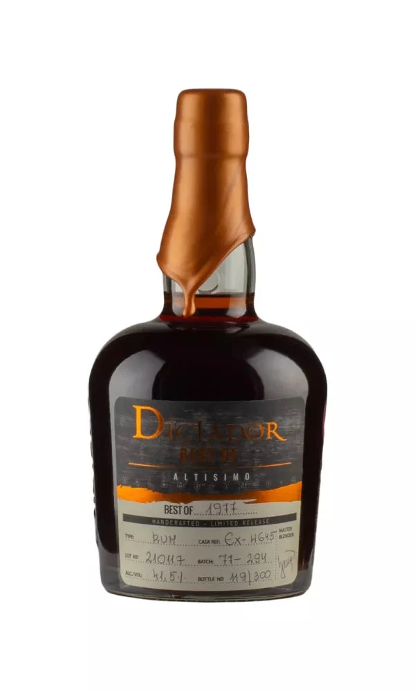 Dictador Best of Altisimo 1977 Rum | 700ML