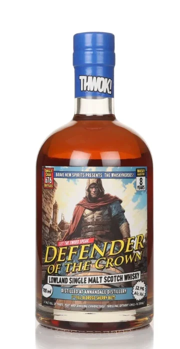 Annandale 8 Year Old Whiskyheroes Brave New Spirits Single Malt Scotch Whisky | 700ML - Whiskey