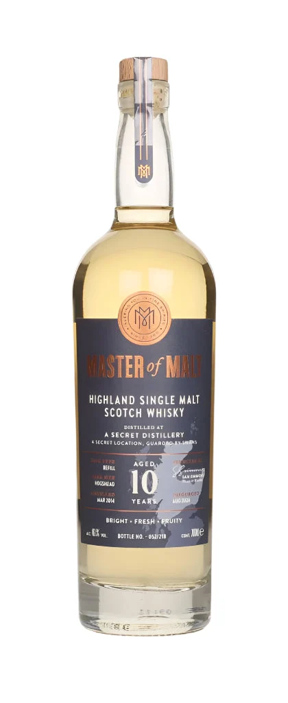 A Secret Highland Distillery 10 Year Old 2014 (Private Bottle) Single Malt Scotch Whisky | 700ML - Whiskey
