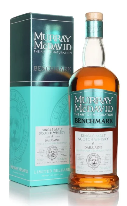 Dailuaine 6 Year Old 2018 Benchmark Murray McDavid Single Malt Scotch Whisky | 700ML - Whiskey