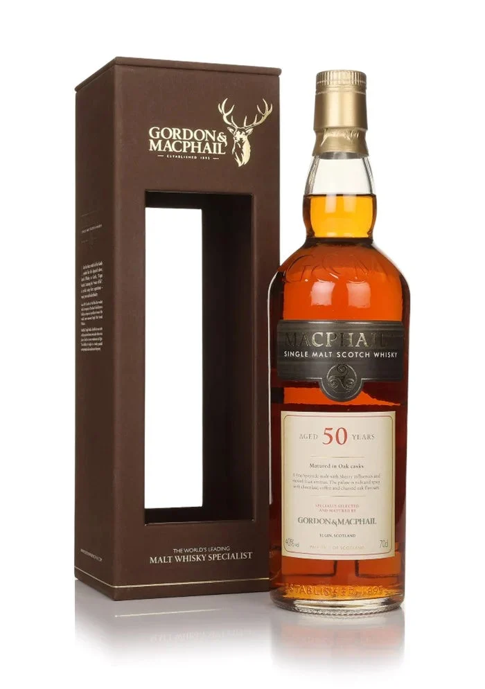 MacPhail's 50 Year Old (Gordon & MacPhail) Single Malt Scotch Whisky | 700ML - Whiskey