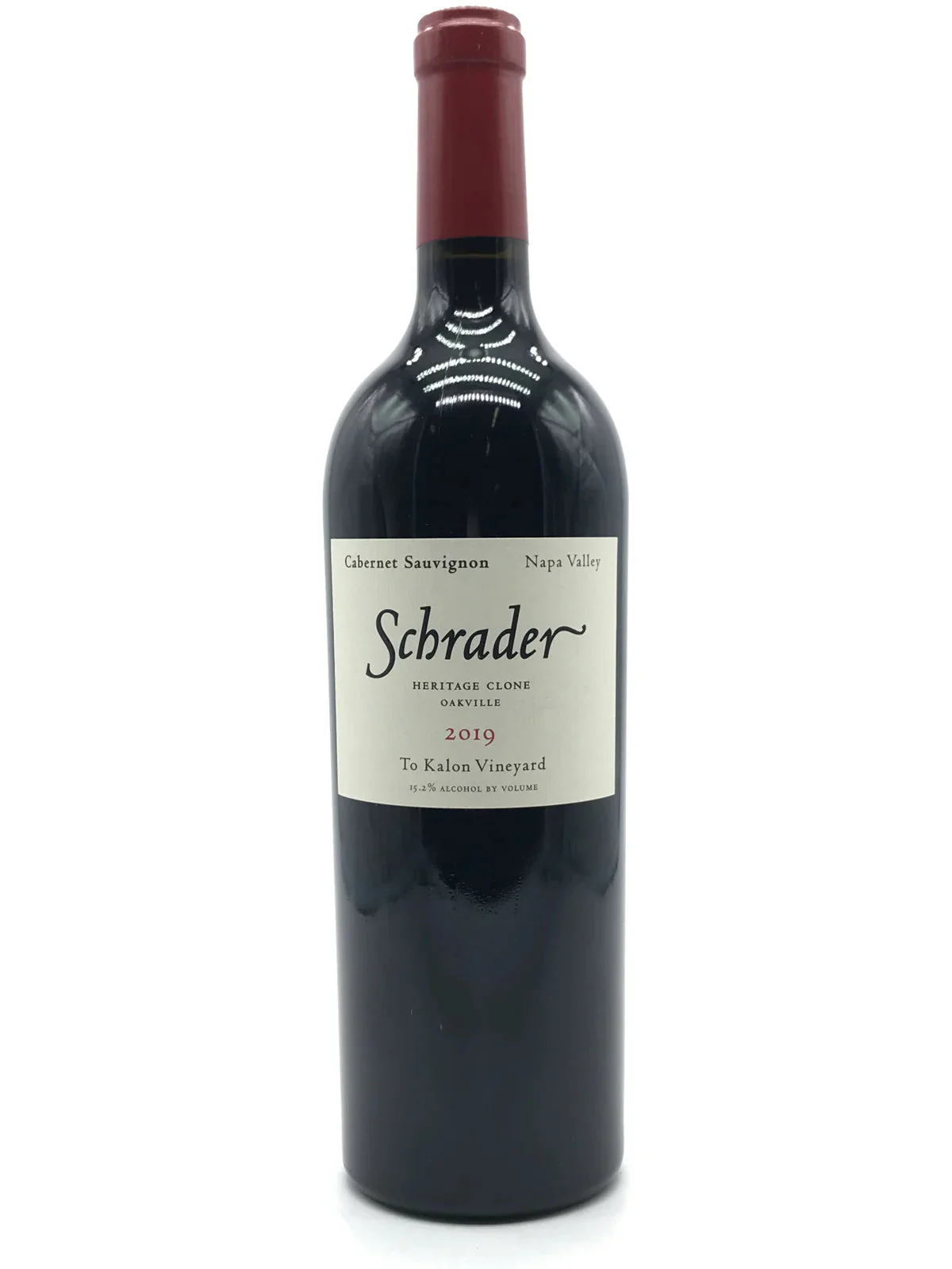 2019 | Schrader Cellars | Heritage Clone To Kalon Vineyard Cabernet Sauvignon - Wine