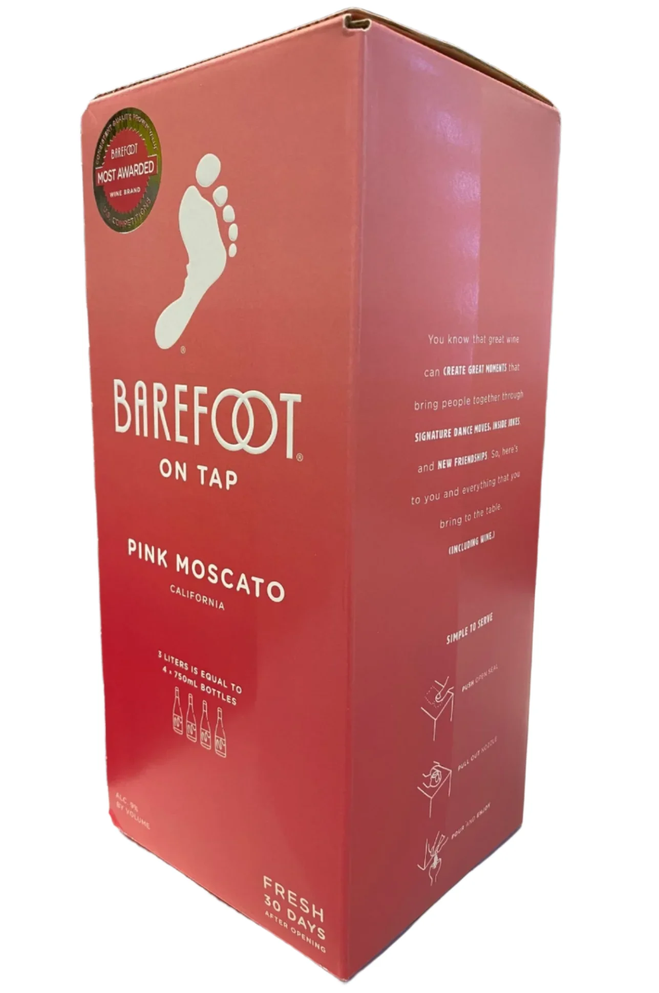 Barefoot Cellars | Pink Moscato (Double Magnum) - NV