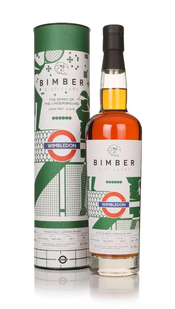 Bimber Spirit Of The Underground Cask #310/5 Wimbledon Single Malt Whisky | 700ML - Whiskey
