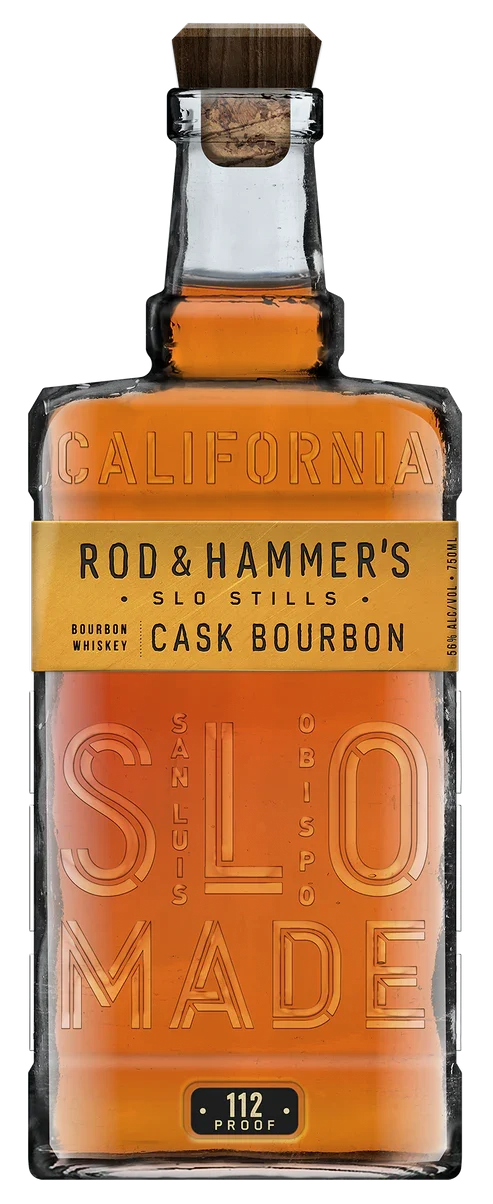 Rod & Hammers Bourbon Straight Cask Strength California Bourbon Whiskey