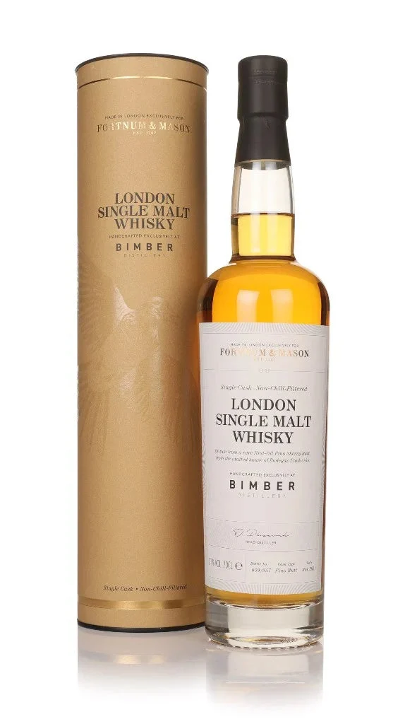 Bimber Single Fino Sherry Cask Fortnum & Mason Single Malt Whisky | 700ML - Whiskey