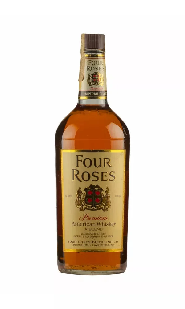 Four Roses Quart c. 1970s Blended American Whisky | 1L - Whiskey