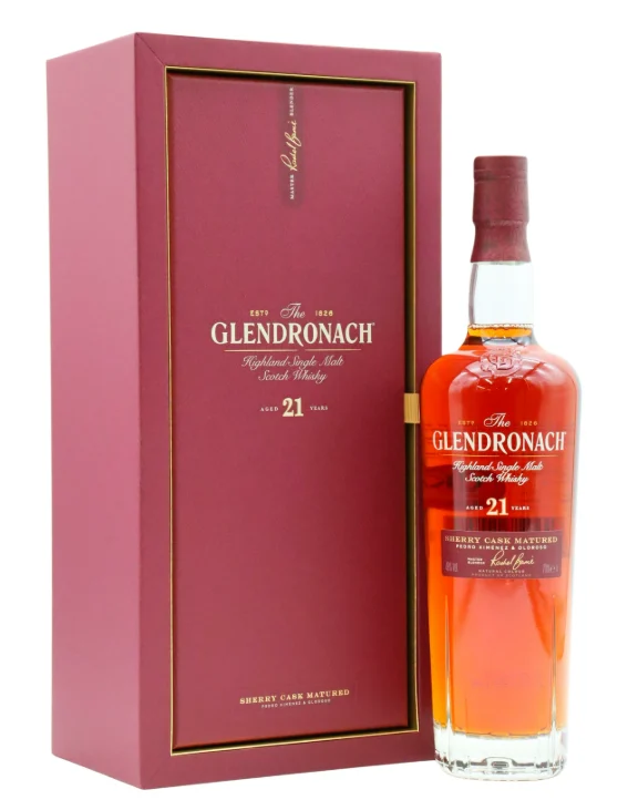 Glendronach 21 Year Old Highland Single Malt Scotch Whisky | 700ML - Whiskey