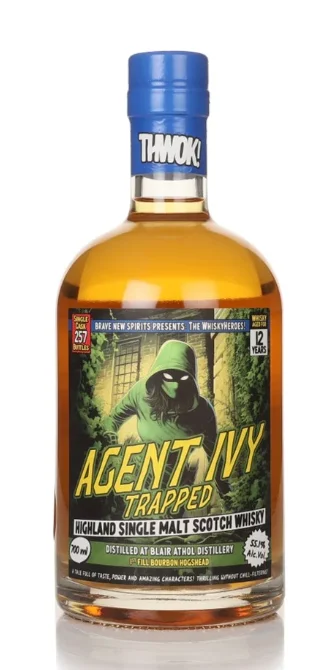 Blair Athol 12 Year Old Whiskyheroes Brave New Spirits Single Malt Scotch Whisky | 700ML - Whiskey