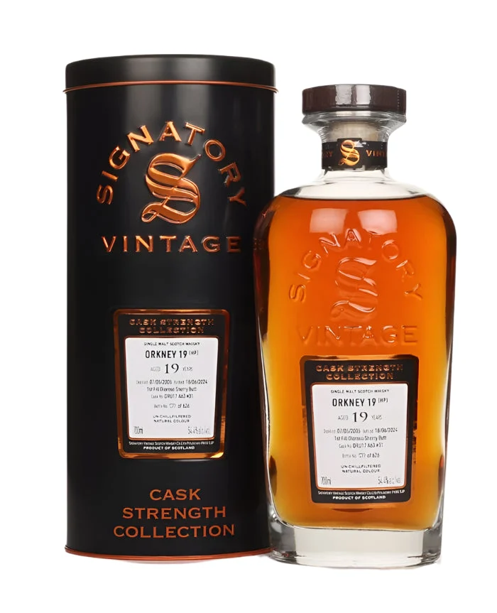 Secret Orkney (HP) 19 Year Old 2005 Cask #DRU17 A63 #31 - Cask Strength Collection (Signatory) Single Malt Scotch Whisky | 700ML