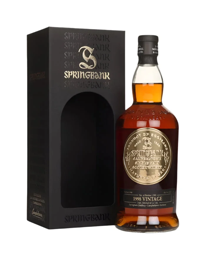 Springbank Vintage 1998 (Bottled 2025) Single Malt Scotch Whisky | 700ML - Whiskey