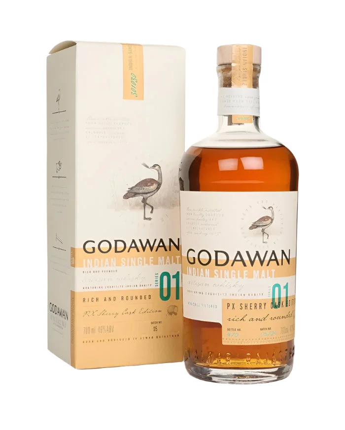 Godawan Series 01 - Rich and Rounded Indian Single Malt Whisky | 700ML