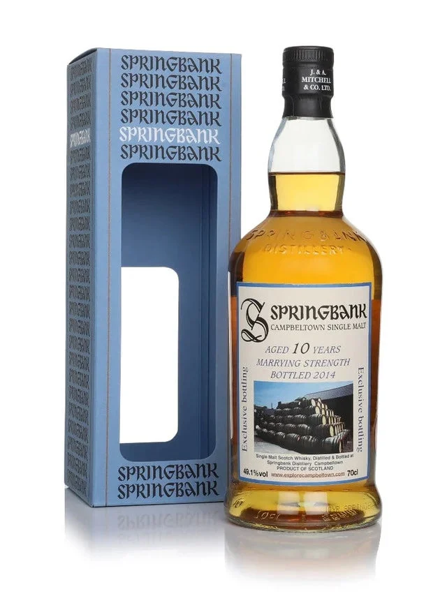 Springbank 10 Year Old - Marrying Strength (2014 Release) Single Malt Scotch Whisky | 700ML