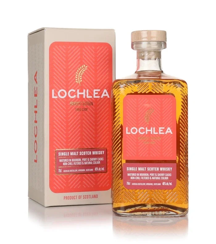 Lochlea Harvest Edition Third Crop Single Malt Scotch Whisky | 700ML - Whiskey
