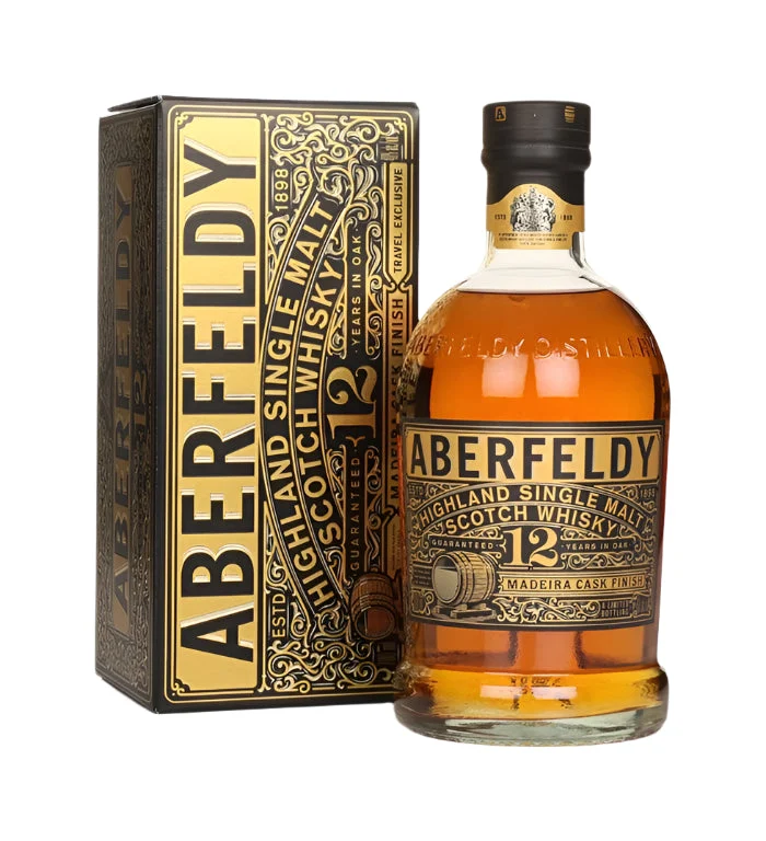 Aberfeldy 12 Year Old - Madeira Cask Finish Single Malt Scotch Whisky | 700ML