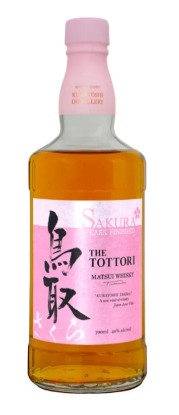 The Tottori Sakura Cask Matsui Japanese Whisky | 700ML - Whiskey