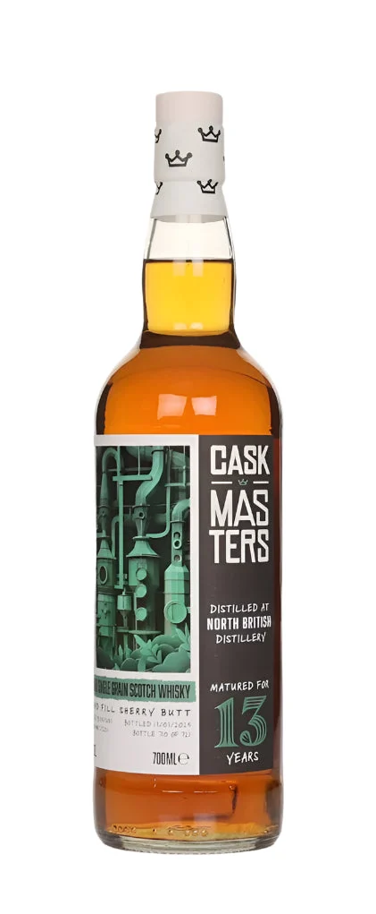 North British 13 Year Old 2011 Cask #248817/2011 - Cask Masters (Brave New Spirits) Single Grain Scotch Whisky | 700ML