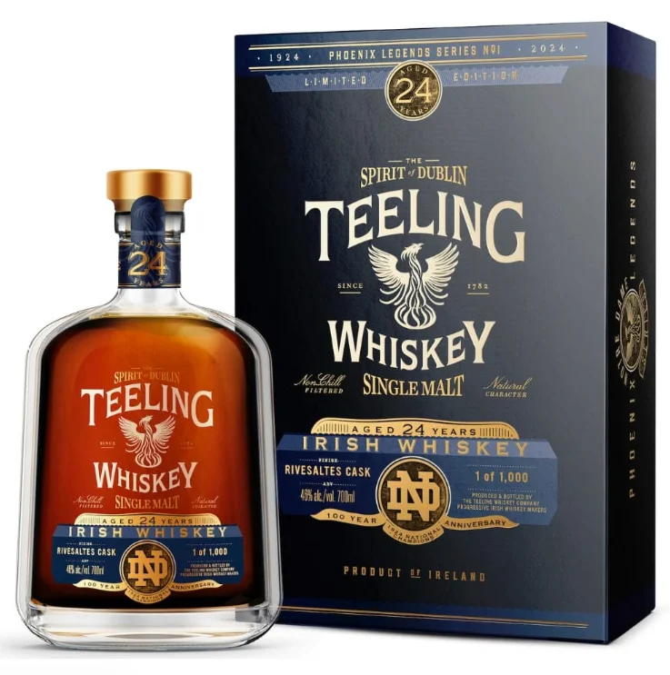 Teeling 24 Year Old Phoenix Legends Series #1 Irish Whisky | 700ML - Whiskey