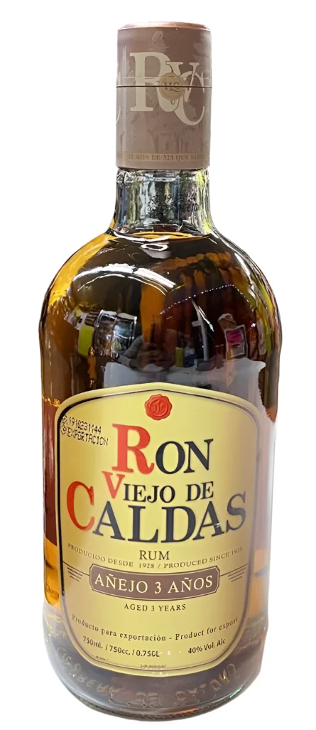 Ron Viejo de Caldas Anejo 3 Year Old Rum