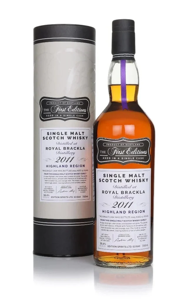 Royal Brackla 13 Year Old 2011 Cask #21881 - The First Editions (Hunter Laing) Single Malt Scotch Whisky | 700ML