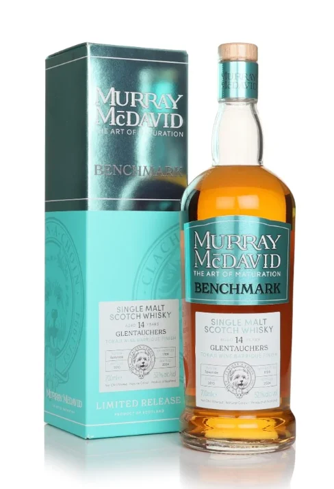 Glentauchers 14 Year Old 2010 Benchmark Murray McDavid Single Malt Scotch Whisky | 700ML - Whiskey