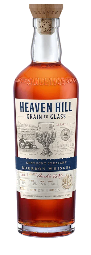 Heaven Hill Grain To Glass 2nd Edition 105 Proof 6 Year Old Kentucky Straight Bourbon Whiskey | 700ML