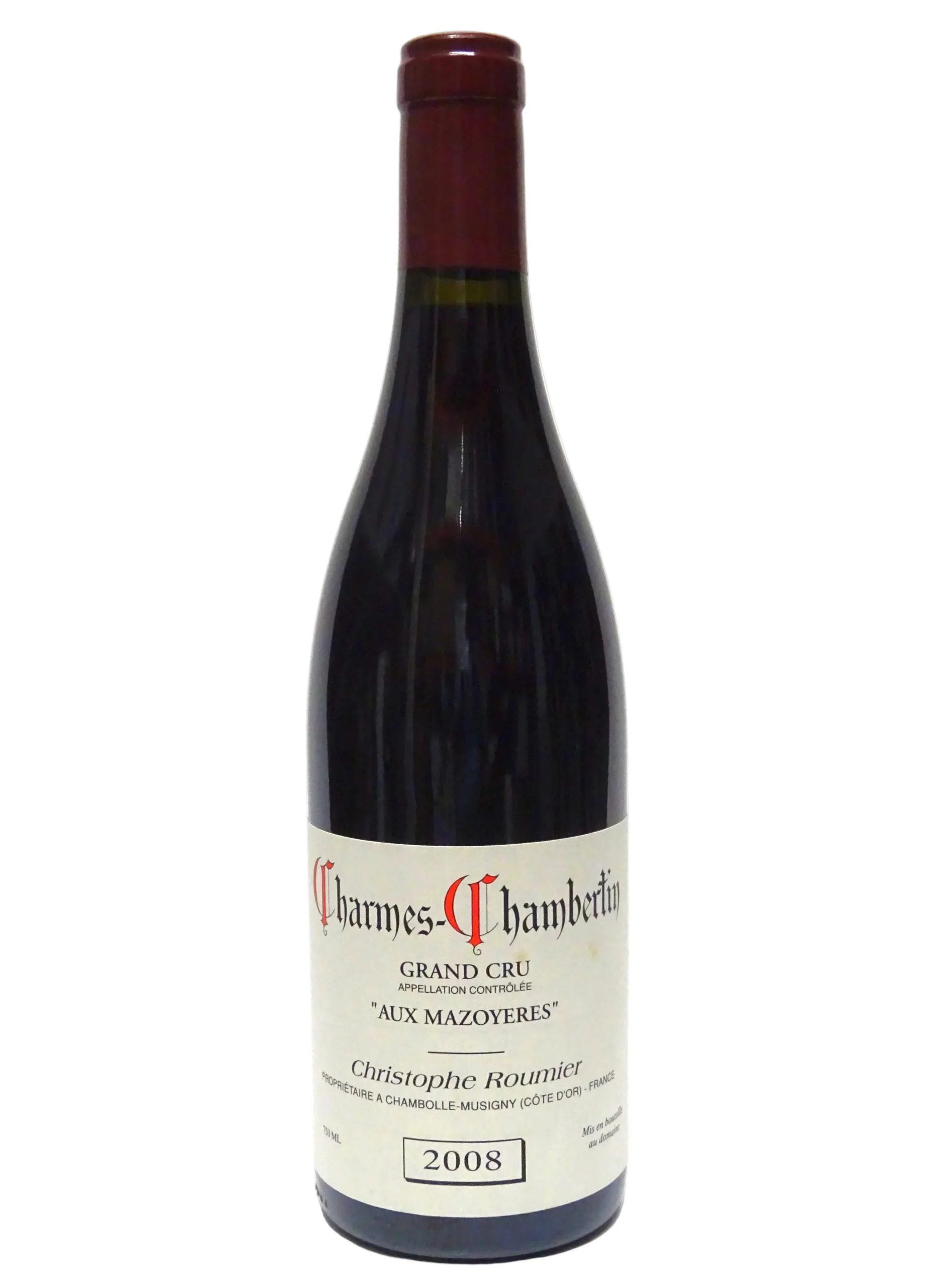 2008 | Domaine G. Roumier | Charmes-Chambertin Aux Mazoyeres