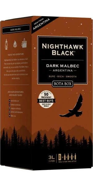 Bota Box | Nighthawk Black Dark Malbec (Double Magnum) - NV