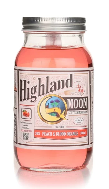 Highland Moon Peach & Blood Orange Moonshine | 700ML