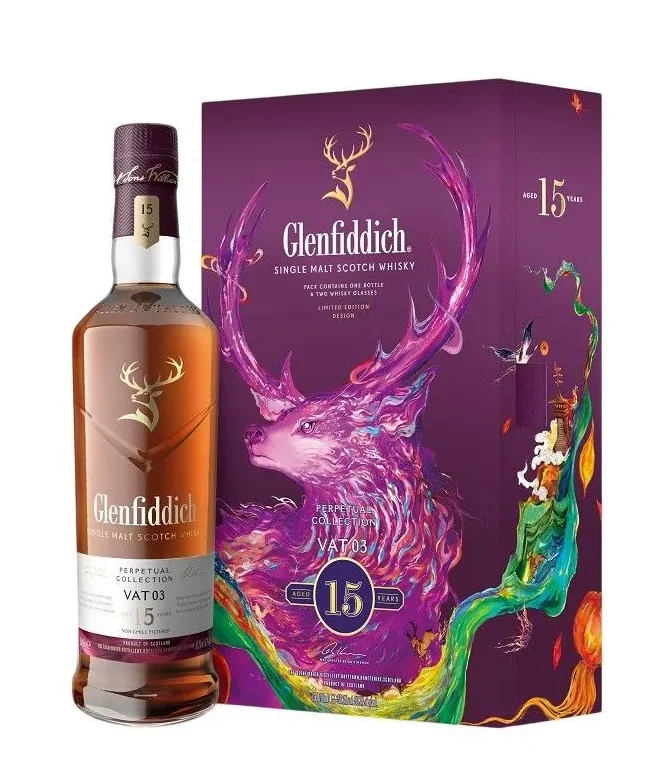 Glenfiddich | 15 Year Old | Perpetual Collection VAT 03 | Single Malt Scotch Whisky | 2025 Limited Design Edition | 700ML - Whiskey