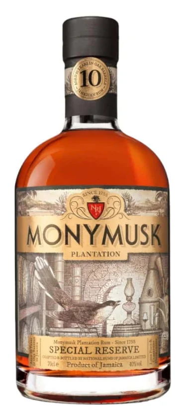 Monymusk NRJ Special Reserve 10 Year Old Rum | 700ML