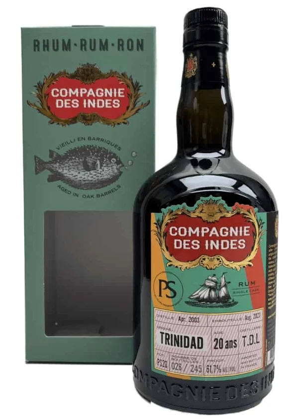 Compagnie Des Indes Trinidad 2003 - 20 Year Old TDL Bottled Premium Spirits | 700ML