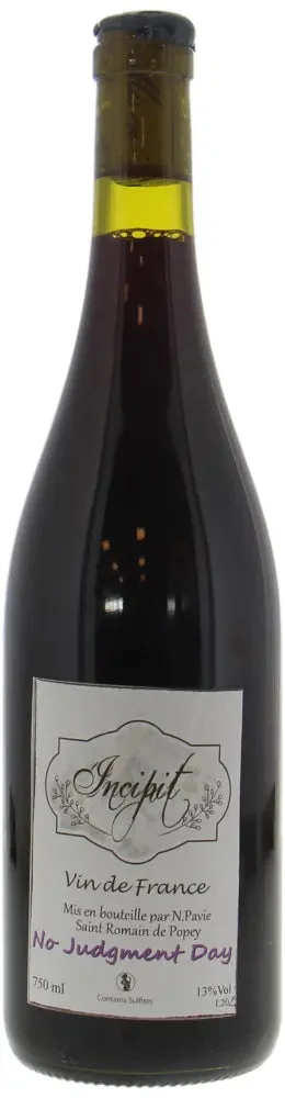 2022 | Incipit | No Judgement Day - Wine