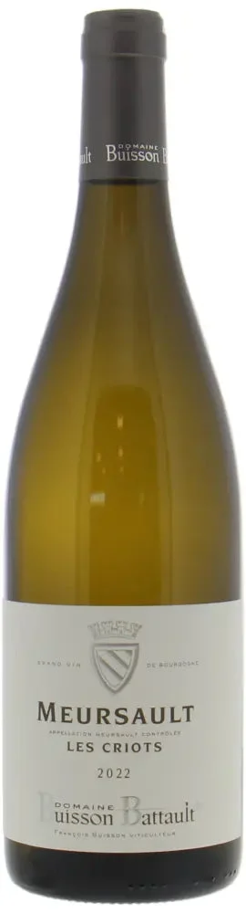 2022 | Domaine Buisson-Battault | Meursault Les Criots