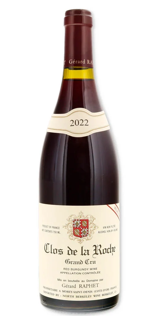 2022 | Gérard Raphet | Clos de la Roche Grand Cru Cuvee Unique - Wine