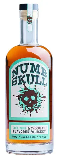 Numb Skull Cool Mint & Chocolate Flavored Whiskey