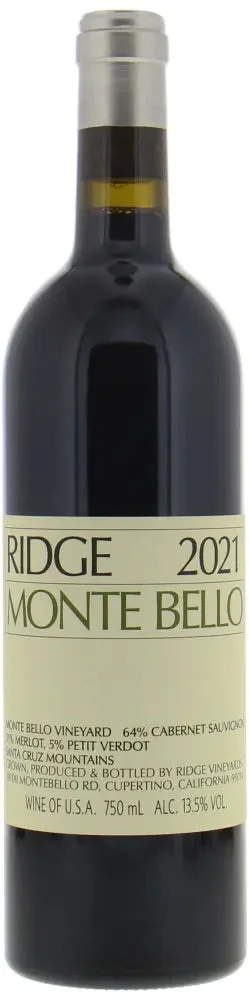 2021 | Ridge Vineyards | Monte Bello - Wine