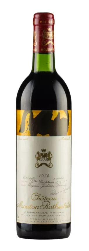 1974 | Château Mouton Rothschild | Pauillac - Wine
