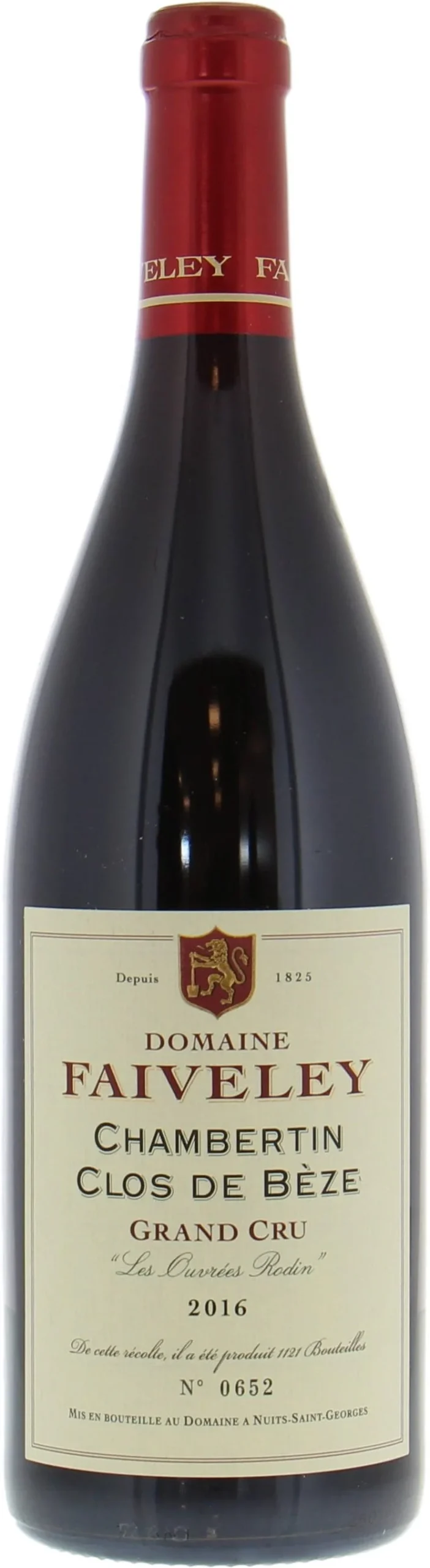 2016 | Domaine Faiveley | Chambertin-Clos de Beze Les Ouvrees Rodin