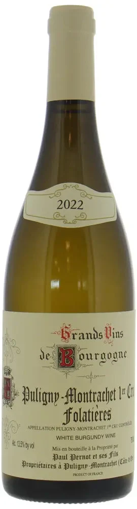 2022 | Paul Pernot | Clos des Folatieres - Wine